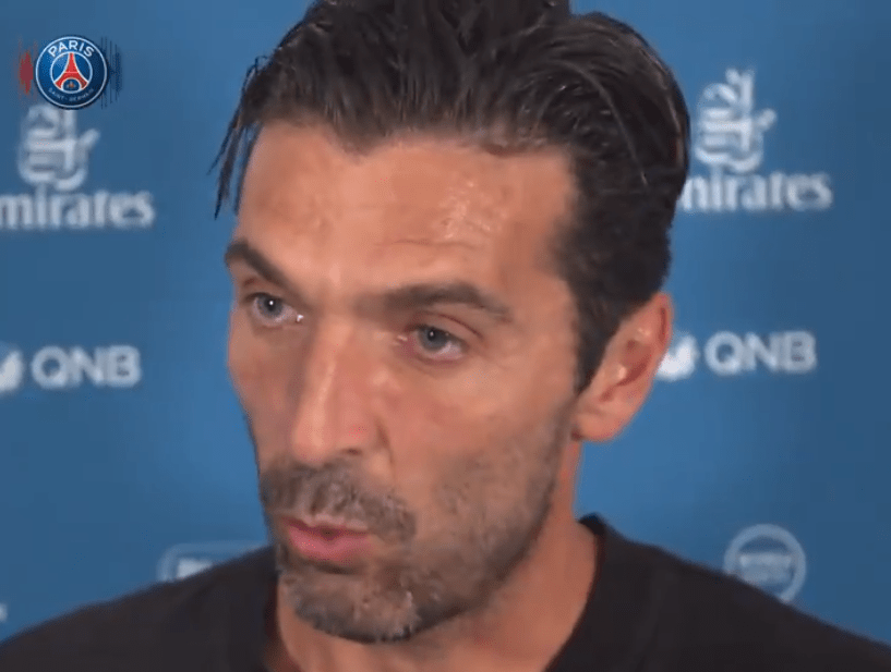 Gianluigi Buffon "Il y a dans ce stade une atmosphère magnifique, particulière"