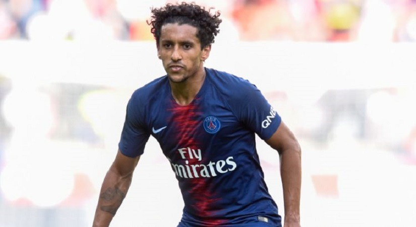 NîmesPSG - Marquinhos C'était impossible de faire des passes...Si le coach me fait confiance au milieu, ça me plaît aussi