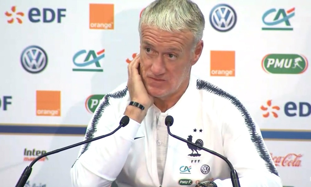 Deschamps confie ce qu'il a dit à Kimpembe et évoque un duo Griezmann-Mbappé