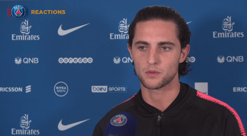 PSG/Amiens - Rabiot "les matches qui suivent une trêve sont toujours compliqués à aborder...Nous l'avons bien fait"