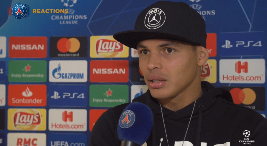 Thiago Silva "le staff technique nous donne toutes les armes avant d’entrer sur le terrain"