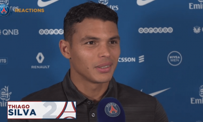 PSG/OL - Thiago Silva "Nous avons mérité cette victoire, et mérité d’entrer dans l’histoire du championnat"