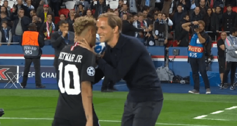 Dugarry critique l'élan d'affection de Tuchel envers Neymar après la victoire contre Belgrade
