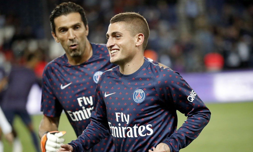 Buffon + Verratti PSG