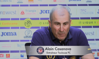 PSG/Toulouse - Casanova "J’ai énormément de regrets...mon équipe a fait le match qu’elle s’était promis de faire"