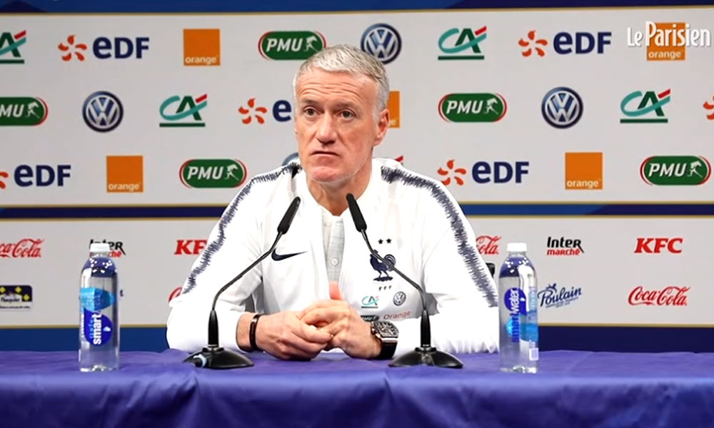 Deschamps: "Cavani ? C’est un joueur qui convient à beaucoup d’entraîneurs"  