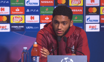 PSG/Liverpool - Gomez "Nous devons être à notre meilleur niveau pour battre le PSG"