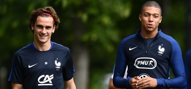 Griezmann + Mbappé FRANCE