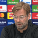 PSG/Liverpool - Klopp "C’est toujours quelque chose de compliqué de venir à Paris et d’obtenir un résultat mais essayons."