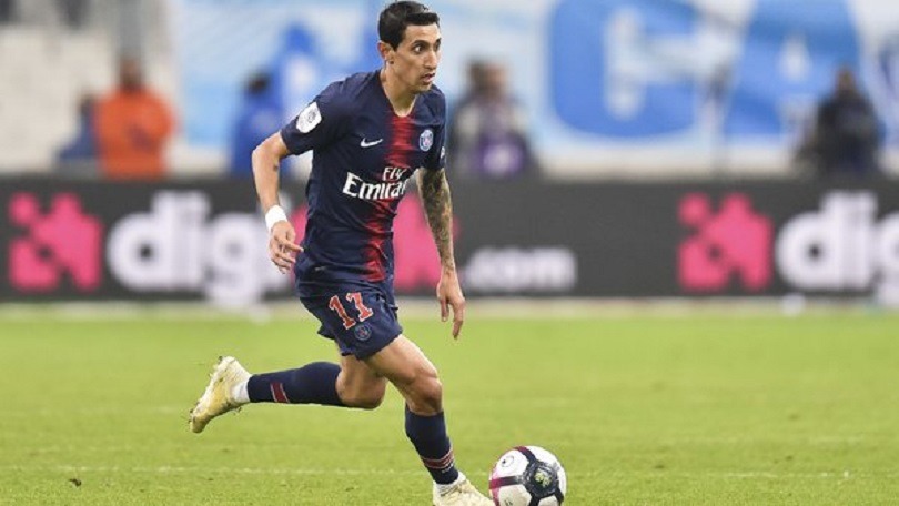 NaplesPSG - Di Maria à gauche, Cavani en pointe et Rabiot sur le banc, selon RMC