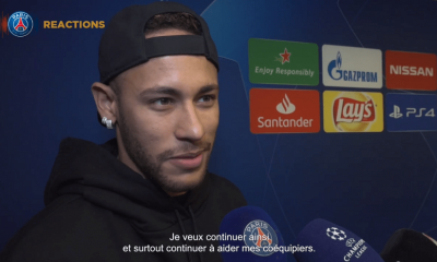 Neymar "Je n'étais pas à 100%, mais je me devais d'être là...Je suis très heureux"