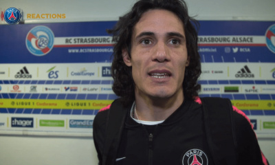 Belgrade/PSG - Cavani estime que Strasbourg/PSG était une bonne préparation avant la LDC