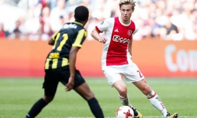 Mercato - Frenkie De Jong veut venir au PSG selon De Telegraaf, qui a une photo d'une discussion avec les agents