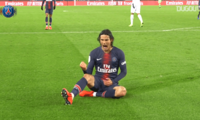 PSG/Guingamp - Focus sur Cavani, revivez le triplé du Matador au plus près grâce à Dugout