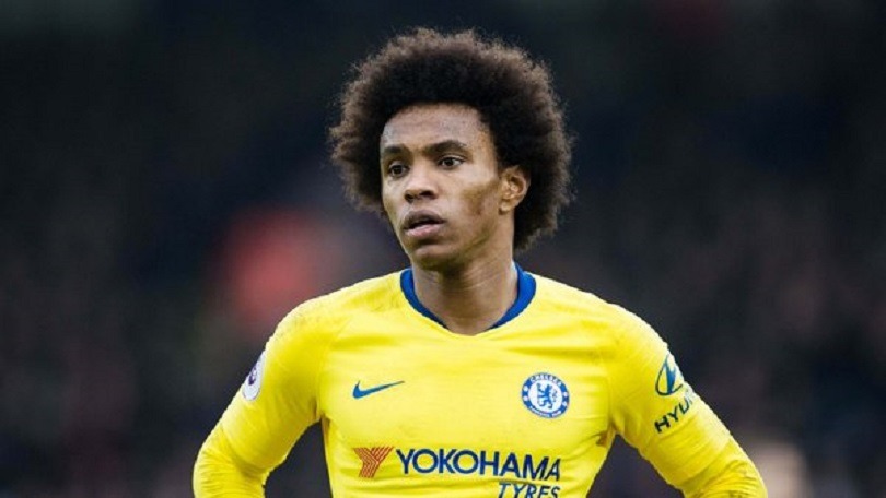 Mercato - Le clan Willian est à Paris en attente d'un accord entre le PSG et Chelsea, affirme UOL Esporte