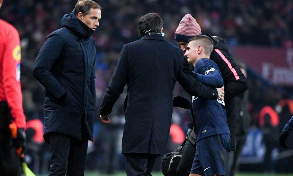 Verratti Blessure