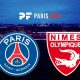 PSG/Nîmes - Les équipes officielles :