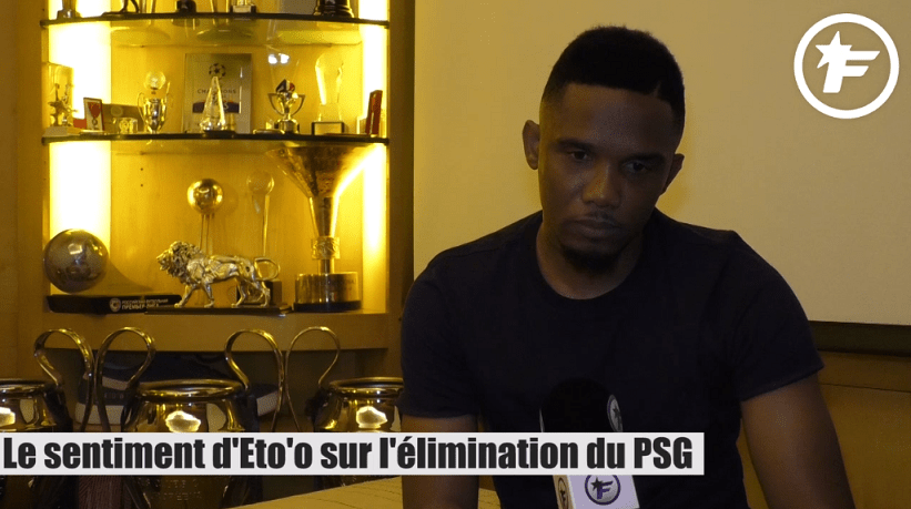 Eto'o exprime sa déception après l'élimination du PSG et envoie un message plein d'espoir, notamment pour Mbappé