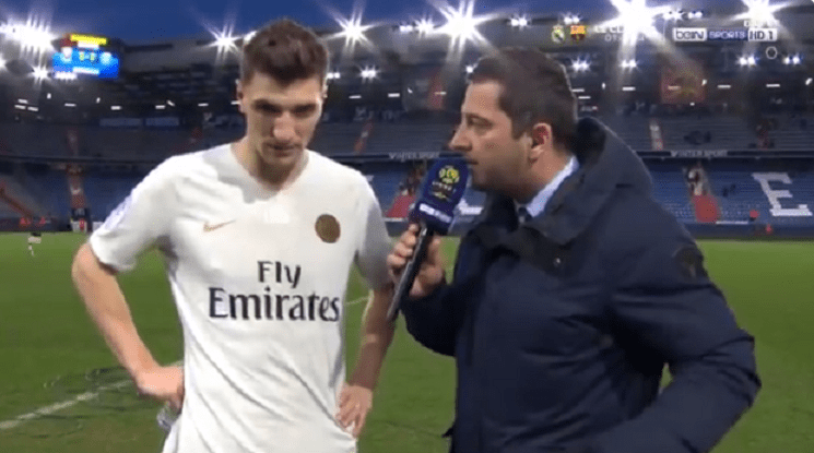 Caen/PSG - Meunier "A la mi-temps doit y'avoir 6-0...Il faut féliciter tout le monde"