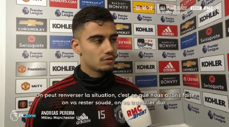 PSG/Manchester United - Pereira "Je ne pense pas que cela relève du miracle...Nous allons renverser la situation"