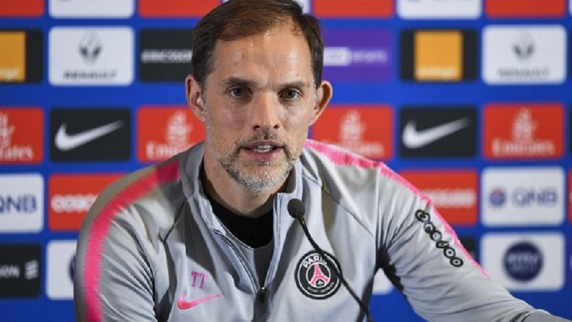 Thomas Tuchel aperçu ce jeudi au siège du PSG