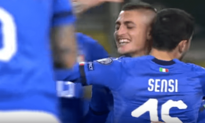 Marco Verratti a marqué lors de la victoire de l'Italie conte le Liechtenstein