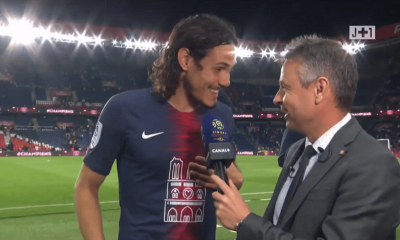 Edinson Cavani réaffirme son envie de continuer au PSG