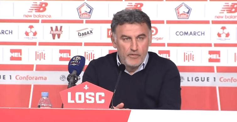 Lille/PSG - Galtier "On a évidemment fait un grand match, mais on a profité de beaucoup de circonstances"