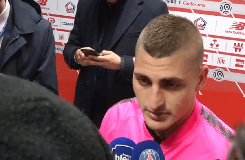 Lille/PSG - Verratti "On était venus pour être champions...On n'a pas été très intelligents"  