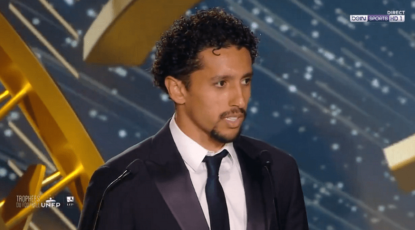 Marquinhos "on ne reçoit pas un trophée individuel tout seul"