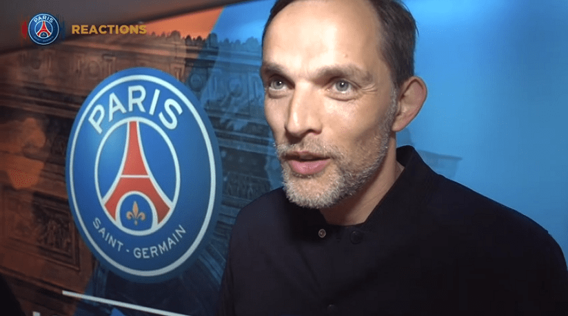 Tuchel "L'équipe a bien joué...La fête arrive un peu tard mais c'est important de célébrer avec nos supporters"