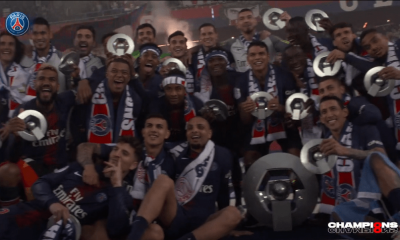 Les images du PSG ce dimanche : Encore des célébrations du titre