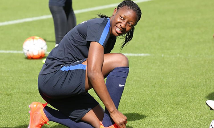 Diani buteuse avec l'Equipe de France contre la Chine, Corinne Diacre l’encense