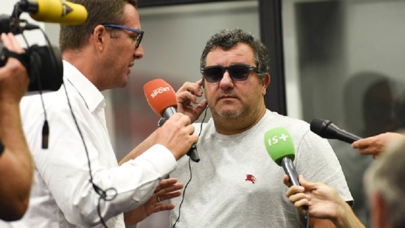 Mercato - Raiola évoque une "Fake News" autour de sa présence à Paris