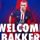 Officiel - Le PSG annonce la signature de Mitchel Bakker !