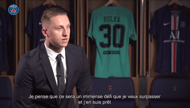 Bulka "Je suis venu ici pour apprendre, et pour devenir numéro un dans le futur."