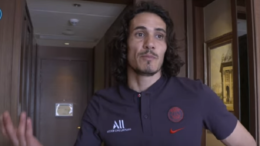 Cavani se confie sur sa passion pour la pêche "Le football, ce n’est pas uniquement aller sur le terrain