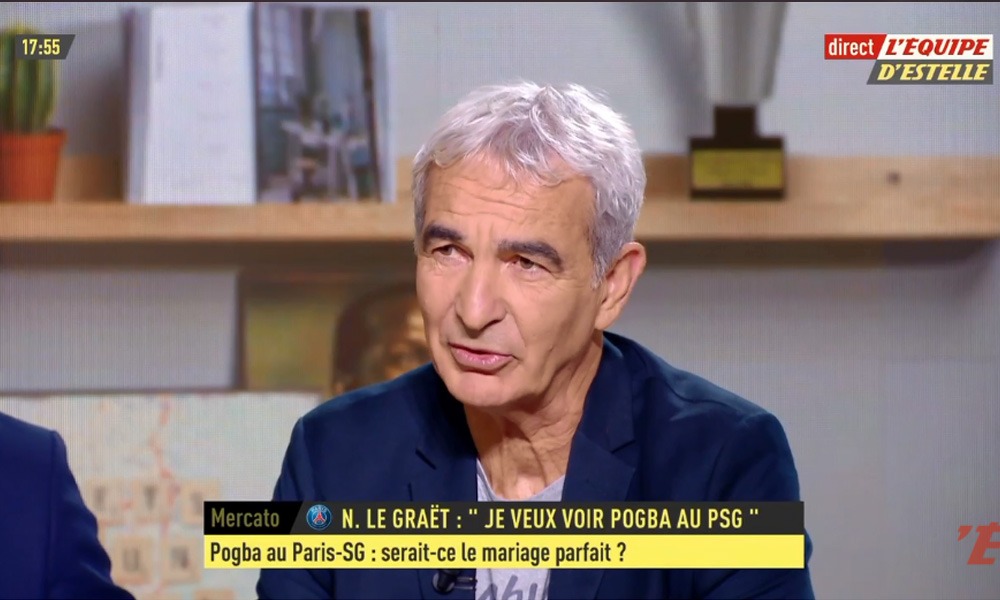 Domenech: "Pogba au PSG? Je ne suis pas sûr que dans le jeu de Paris ça apporte quelque chose"