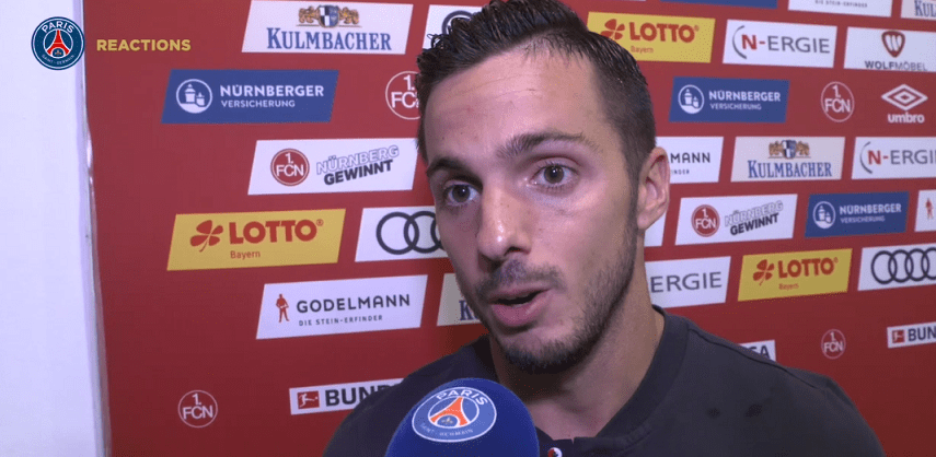 Sarabia "Je suis très heureux d’avoir eu l’opportunité de marquer ce premier but...Nous nous améliorons"