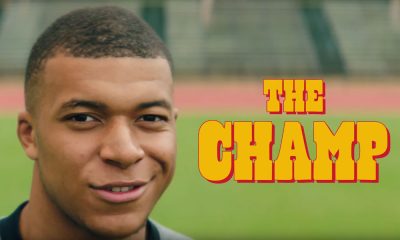 Kylian Mbappé dans une publicité pour l'un de ses sponsors