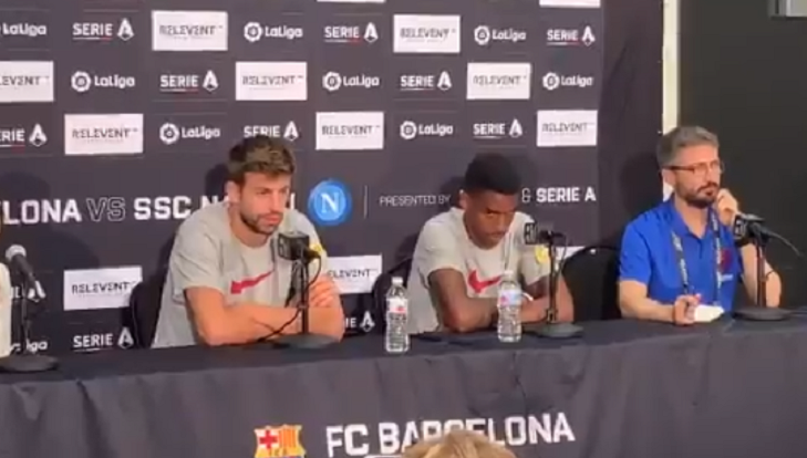 Piqué "Neymar, c'est une opération compliquée...c'est à lui de parler"