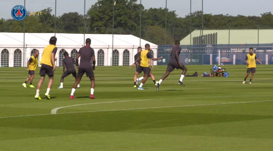 Les images du PSG ce vendredi : entraînement et zapping