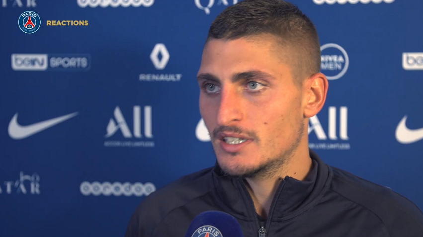 PSG/Nîmes - Verratti "C'est toujours bien de commencer avec une victoire...On espère que ce sera une grande saison"