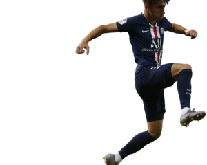 Adil Aouchiche milieu de terrain PSG