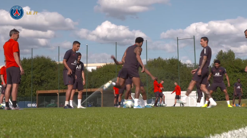 Les images du PSG ce mardi : famille, entraînement et message de Neymar