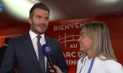 PSG/Real Madrid - Beckham "Paris a été incroyable...Je fais partie de la famille"