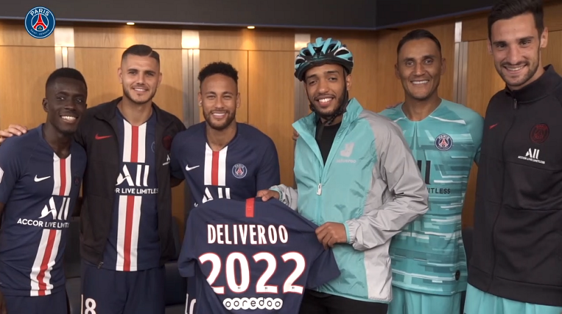 Officiel - Le PSG annonce Deliveroo comme nouveau Partenaire Premium