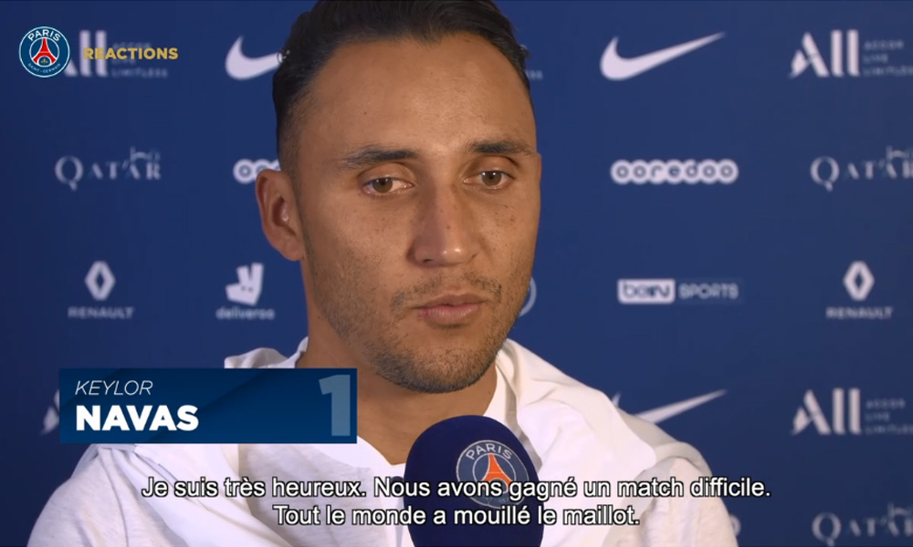 Navas: "Je veux défendre ce maillot à fond"