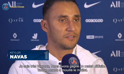 Navas "Pouvoir aider l’équipe est important pour moi, je donne toujours le maximum"