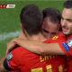 Pablo Sarabia est entré en jeu lors de la victoire de l'Espagne contre les Îles Féroé